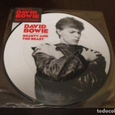 Discos de vinilo: DAVID BOWIE - BEAUTY AND THE BEAST - PICTURE DISC - 40 ANIVERSARIO -