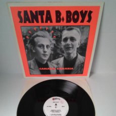 Discos de vinilo: SANTA B. BOYS - CANARIA CANARIA / MAXI SINGLE IMPORT TEMAZOS SYNTH POP NEW BEAT. Lote 251778800