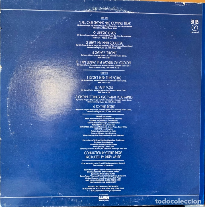 Discos de vinilo: GENE PAGE Hot city - Foto 2