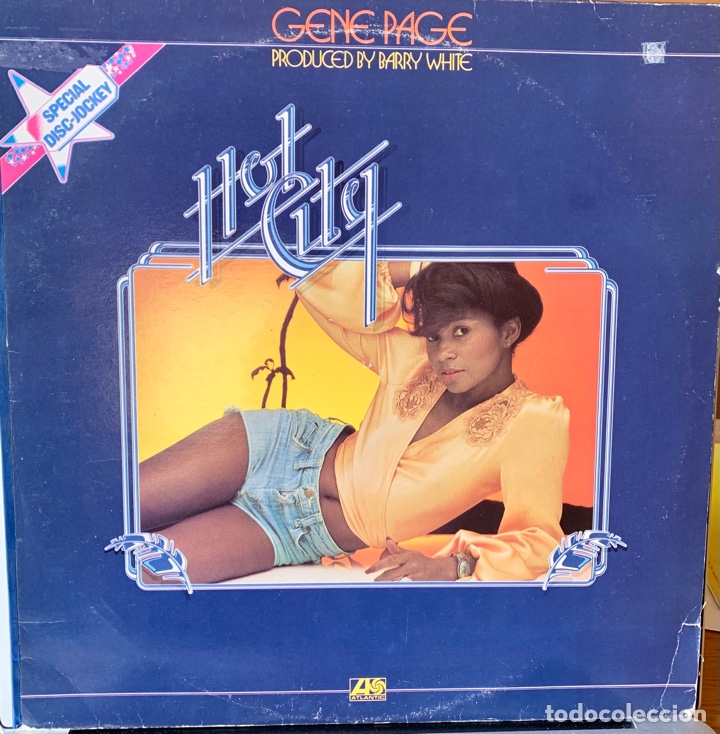 Discos de vinilo: GENE PAGE Hot city - Foto 1