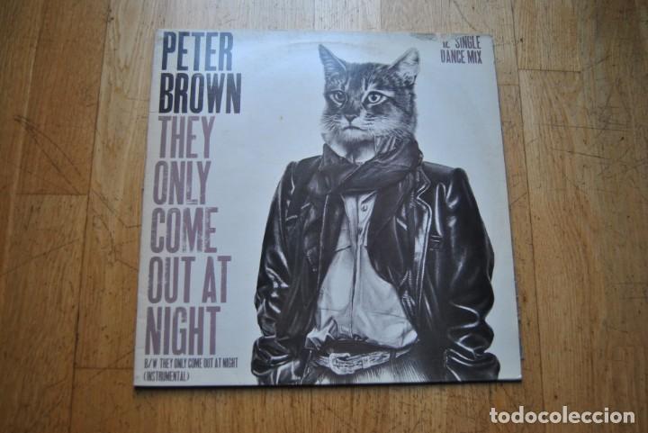 Discos de vinilo: peter brown. they only come out at night - Foto 1