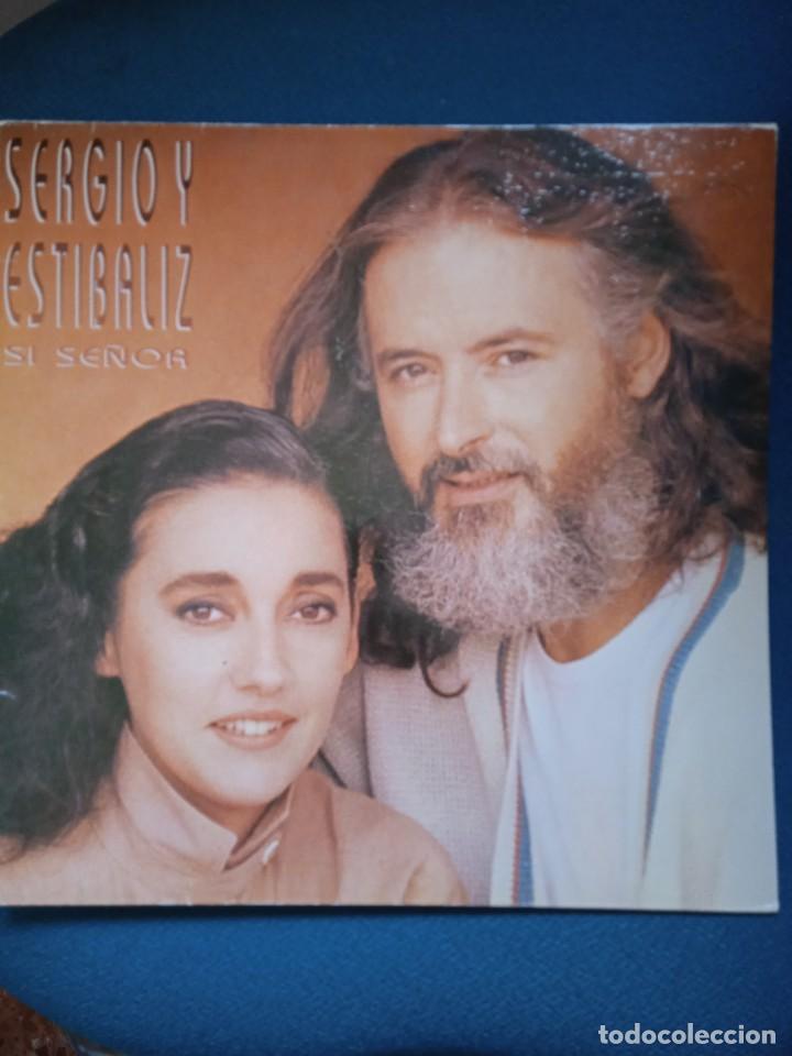 Discos de vinilo: SERGIO Y ESTIBALIZ SI SE&Ntilde;OR# - Foto 1