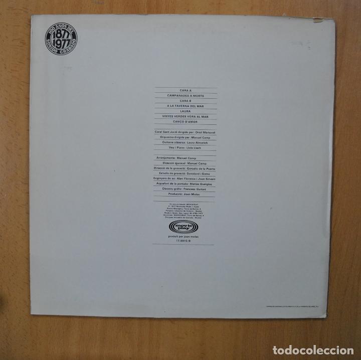 Discos de vinilo: LLUIS LLACH - CAMPANADES A MORTS - LP - Foto 2