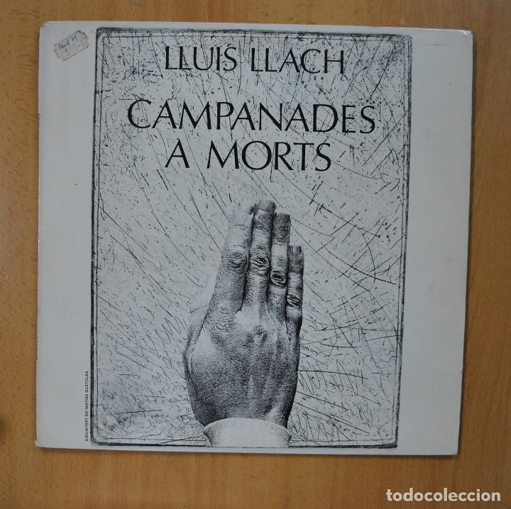Discos de vinilo: LLUIS LLACH - CAMPANADES A MORTS - LP - Foto 1