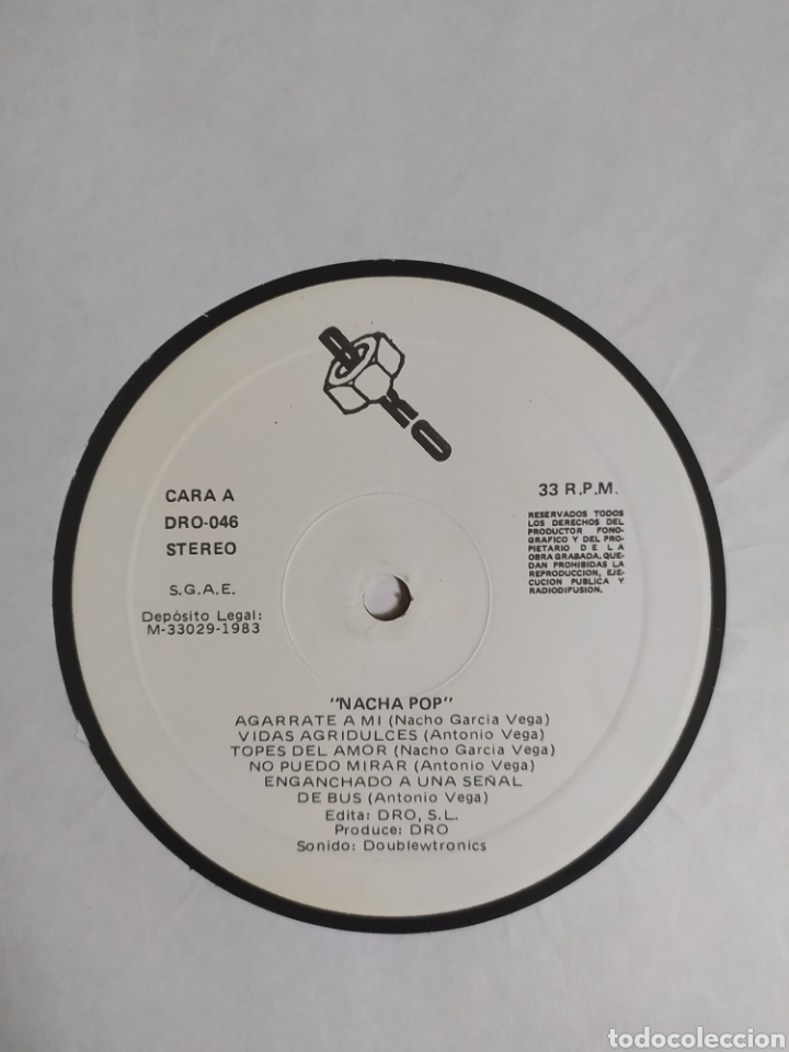 Discos de vinilo: LP Nacha Pop - Foto 5