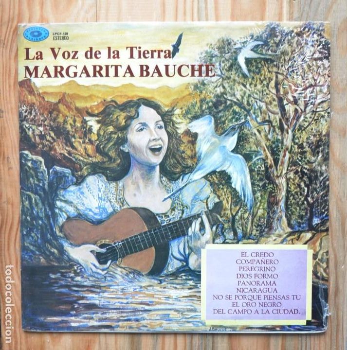 Disques de vinyle: Margarita Bauche &lrm;&ndash; La Voz De La Tierra 1981 MEXICO PRECINTADO SEALED