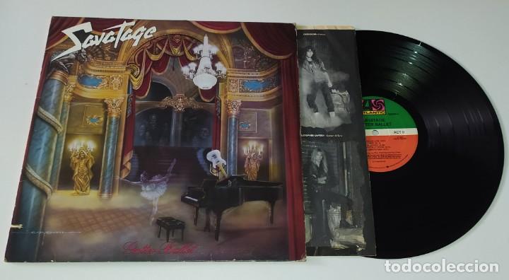 Discos de vinilo: LP SAVATAGE - GUTTER BALLET - Foto 3
