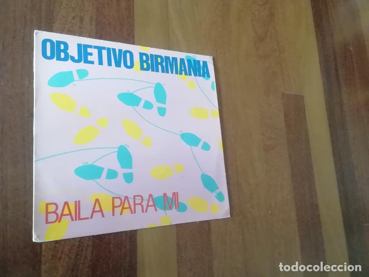 Discos de vinilo: Objetivo Birmania-baila para mi. maxi - Foto 1