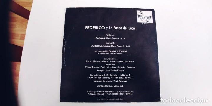 Discos de vinilo: FEDERICO Y LA BANDA DEL COCO-SINGLE BANANA - Foto 2