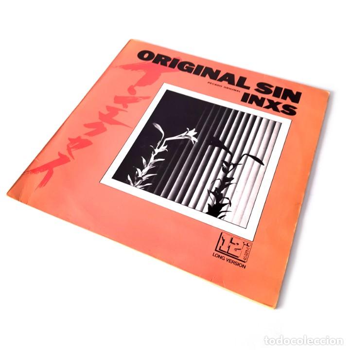 Discos de vinilo: INXS - Original Sin = Pecado Original (Long Version) - Foto 1