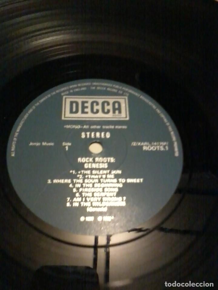 Discos de vinilo: Genesis LP Rock Roots UK.1975 - Foto 2