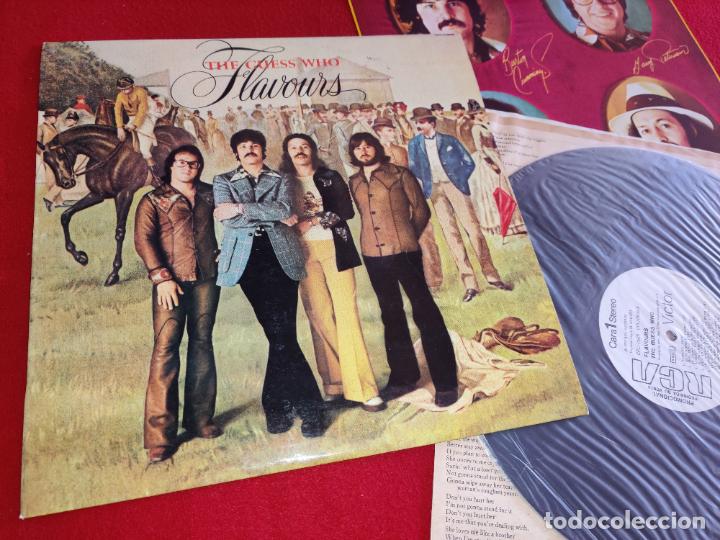 Discos de vinilo: THE GUESS WHO Flavours LP 1975 RCA Victor PROMO ESPA&Ntilde;A SPAIN EXCELENTE ESTADO