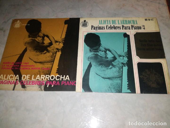 Discos de vinilo: LOTE DE 2 EPS DE ALICIA DE LARROCHA - Foto 1