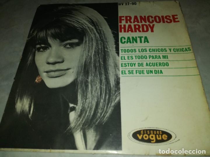 Dischi in vinile: FRACOISE HARDY-CANTA-TODOS LOS CHICOS Y CHICAS-ORIGINAL ESPA&Ntilde;OL 1962