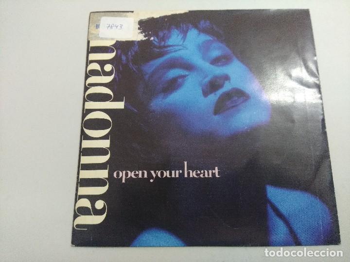 Discos de vinilo: MADONNA/OPEN YOUR HEART/SINGLE. - Foto 1