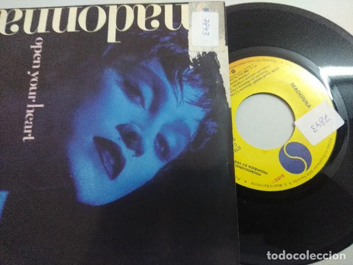 Discos de vinilo: MADONNA/OPEN YOUR HEART/SINGLE. - Foto 2