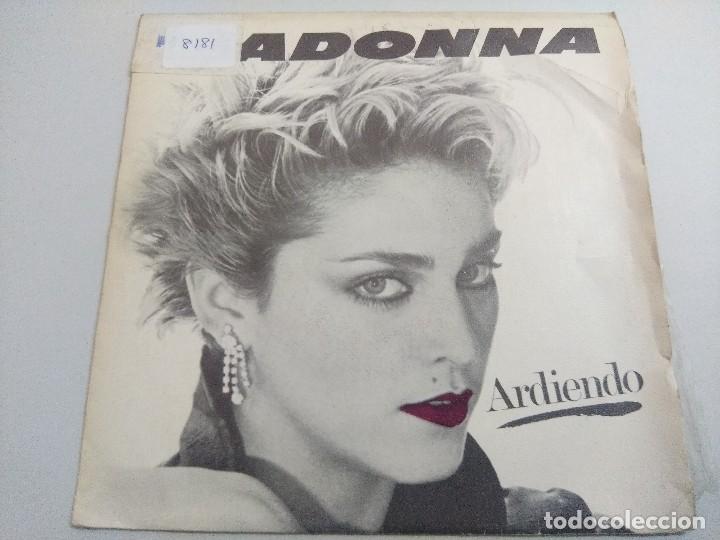 Discos de vinilo: MADONNA/ARDIENDO/SINGLE. - Foto 1