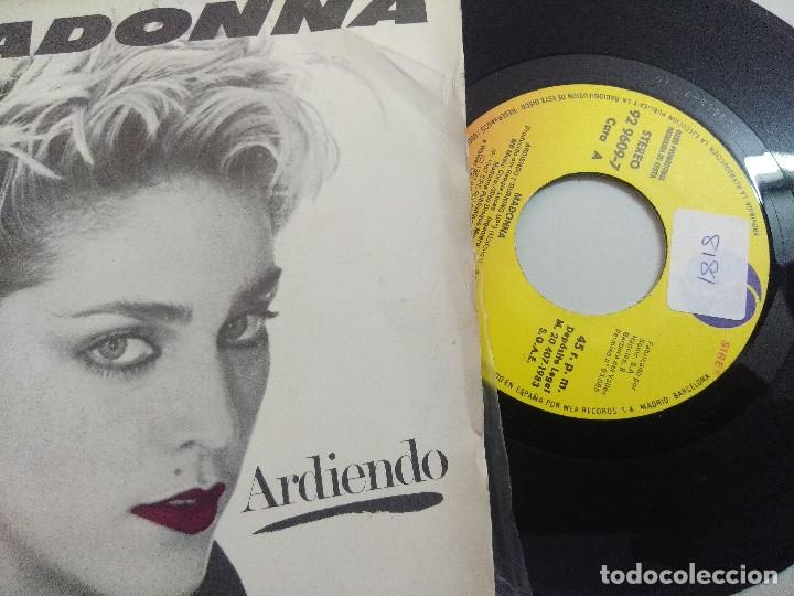 Discos de vinilo: MADONNA/ARDIENDO/SINGLE. - Foto 2