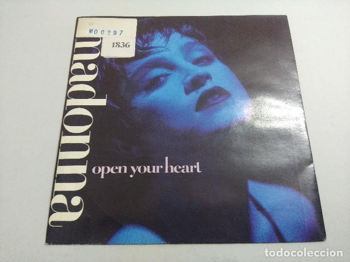 Discos de vinilo: MADONNA/OPEN YOUR HEART/SINGLE. - Foto 1