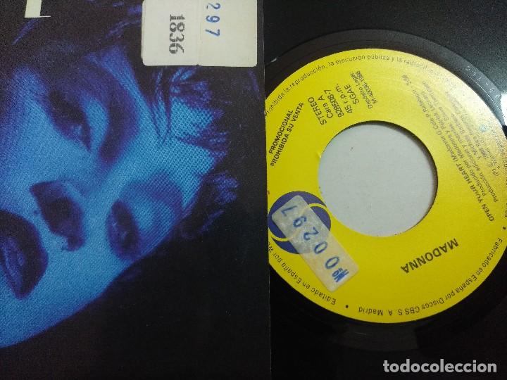 Discos de vinilo: MADONNA/OPEN YOUR HEART/SINGLE. - Foto 2