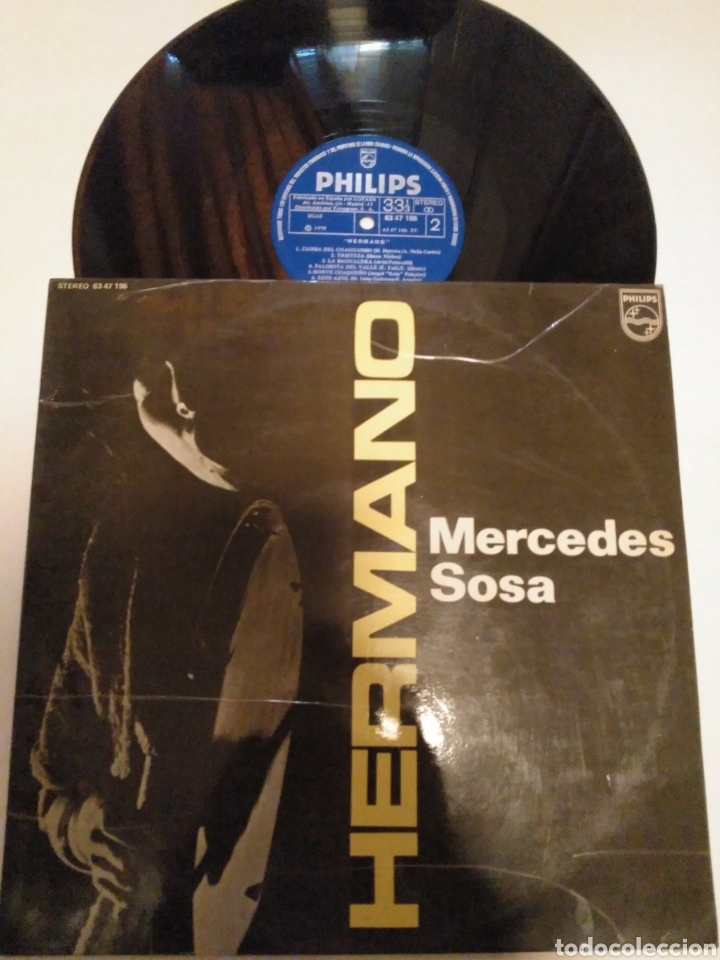 Discos de vinilo: Hermano mercedes Sosa - Foto 1