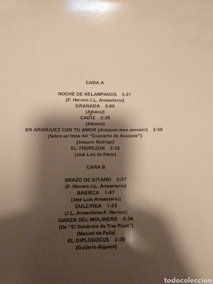 Discos de vinilo: Los rel&aacute;mpagos Granada - Foto 3