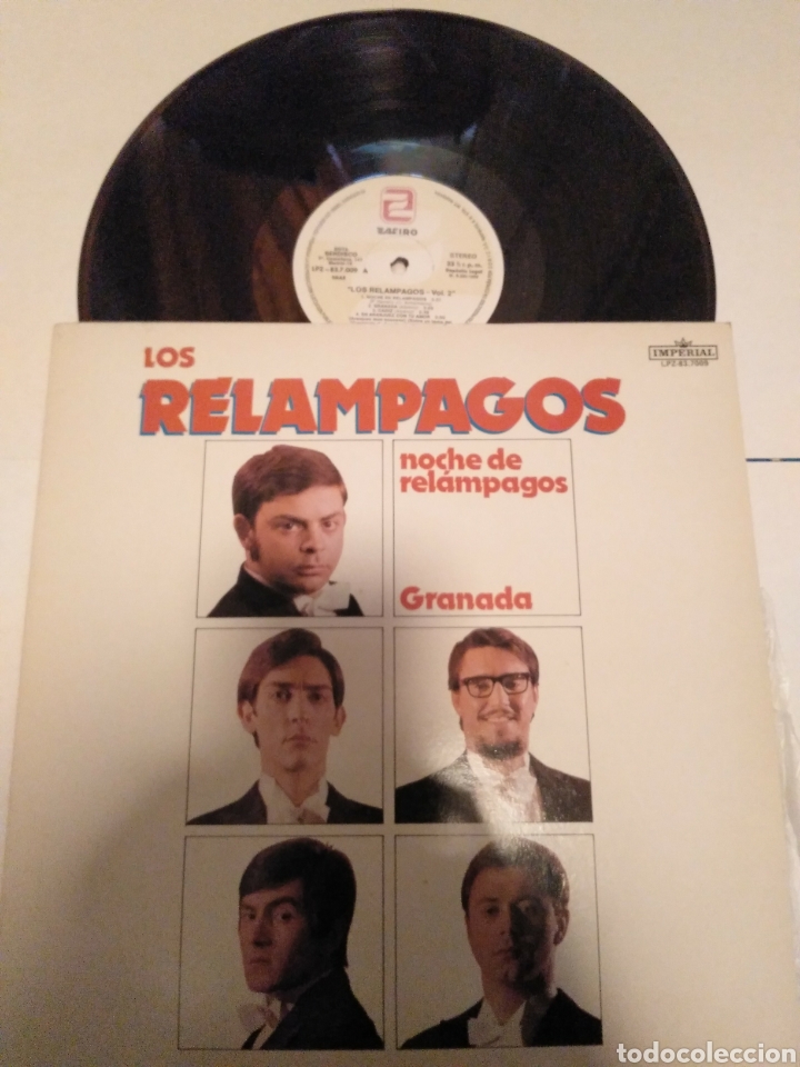 Discos de vinilo: Los rel&aacute;mpagos Granada - Foto 1