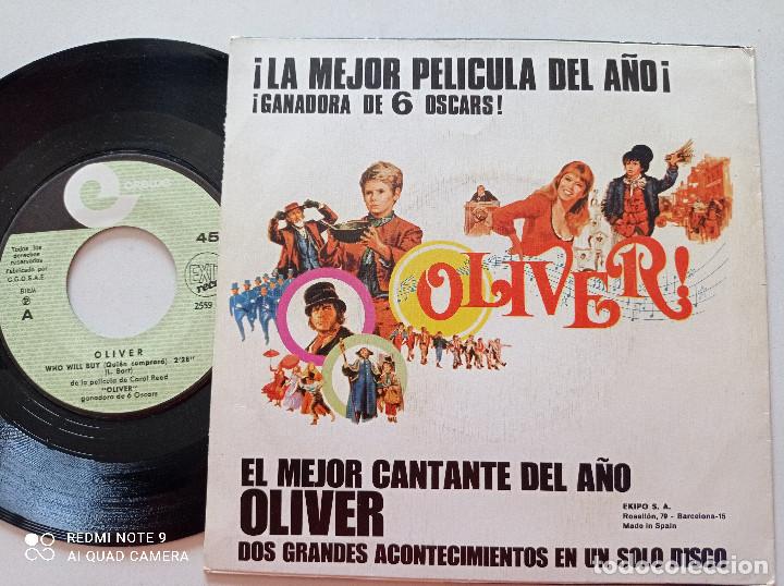 Discos de vinilo: OLIVER - Who Will Buy - SINGLE EXIT EKIPO 1970 - Foto 2