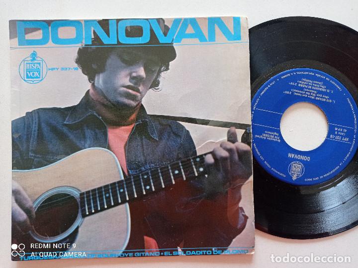 Discos de vinilo: DONOVAN - Turquesa +3 - EP HISPAVOX 1965 - Foto 1