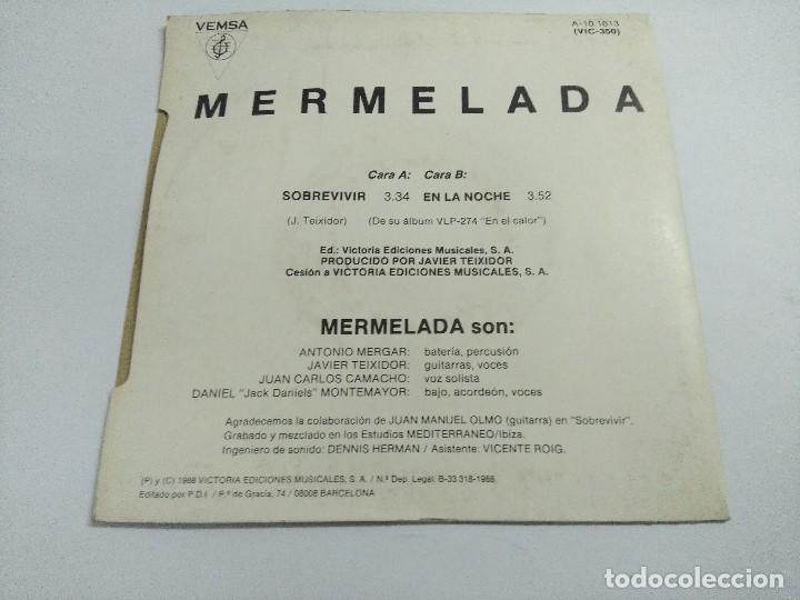 Discos de vinilo: MERMELADA/SOBREVIVIR/SINGLE. - Foto 3