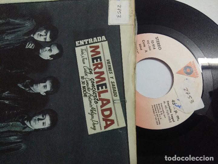 Discos de vinilo: MERMELADA/NO APRENDI BIEN/SINGLE. - Foto 3