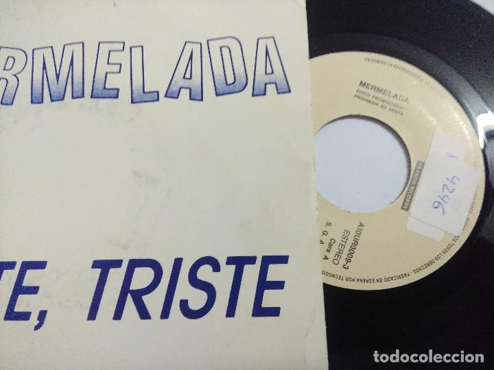 Discos de vinilo: MERMELADA/TRISTE TRISTE/SINGLE. - Foto 2