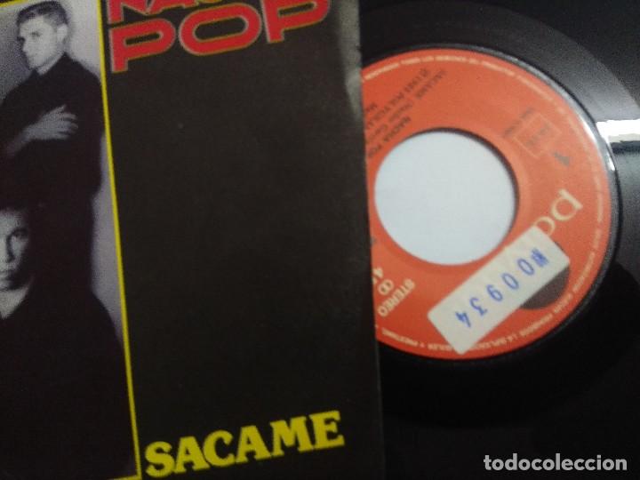 Discos de vinilo: NACHA POP/SACAME/SINGLE. - Foto 2