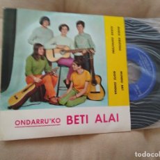 Discos de vinilo: ONDARRU'KO BETI ALAI / MARIA KRISTINA / EP 45 RPM / CINSA 1968 / EUSKAL YE YE