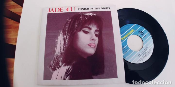 Discos de vinilo: JADE 4U-SINGLE TONIGHTS THE NIGHT - Foto 1