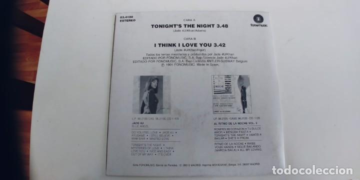 Discos de vinilo: JADE 4U-SINGLE TONIGHTS THE NIGHT - Foto 2