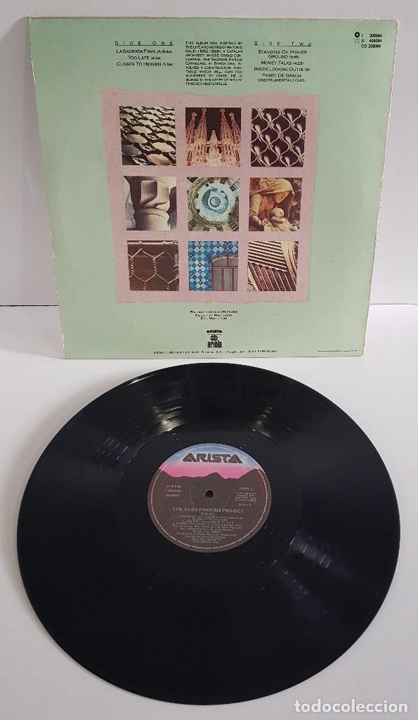 Discos de vinilo: ALAN PARSONS PROJECT gaudi - Foto 2