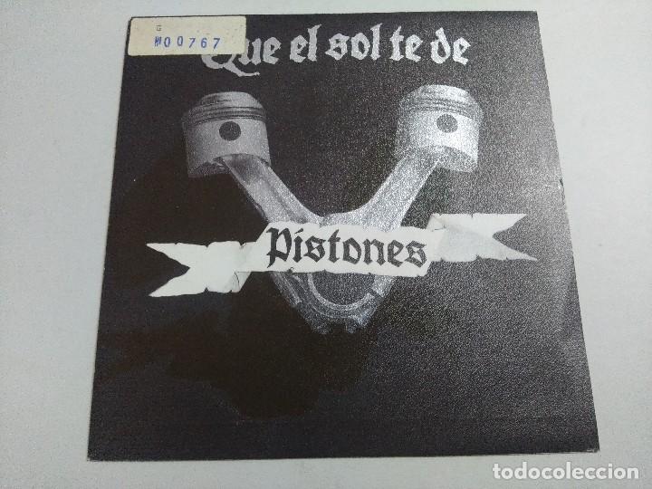 Discos de vinilo: PISTONES/QUE EL SOL TE DE/SINGLE PROMOCIONAL. - Foto 1