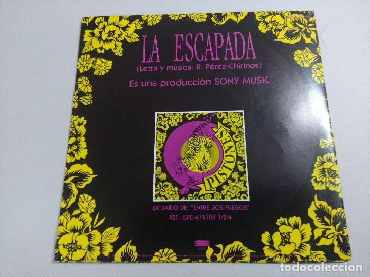 Discos de vinilo: PISTONES/LA ESCAPADA/SINGLE PROMOCIONAL. - Foto 3