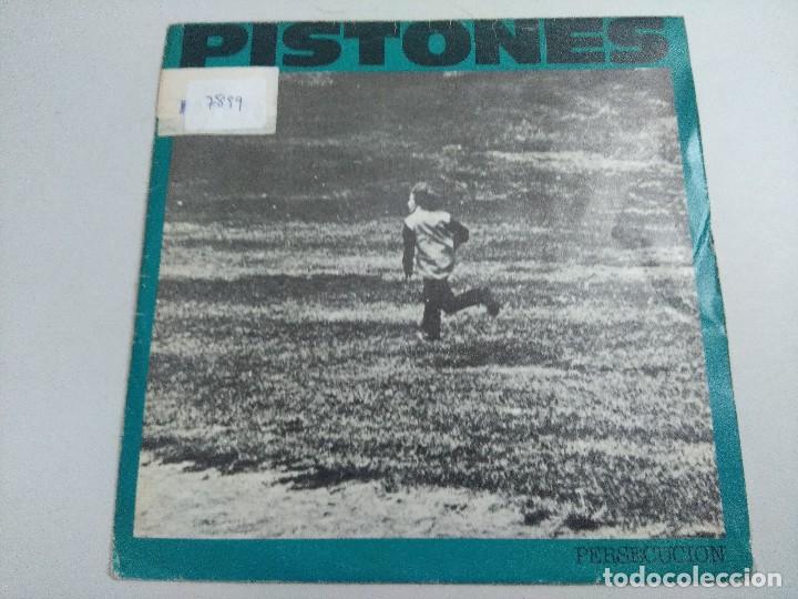Discos de vinilo: PISTONES/PERSECUCION/SINGLE PROMOCIONAL. - Foto 1
