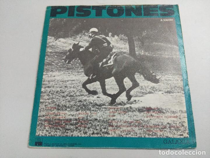 Discos de vinilo: PISTONES/PERSECUCION/SINGLE PROMOCIONAL. - Foto 3