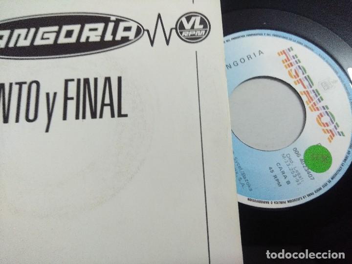 Discos de vinilo: FANGORIA-ALASKA/PUNTO Y FINAL/SINGLE. - Foto 2