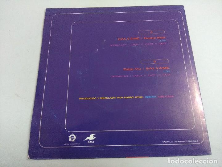 Discos de vinilo: FANGORIA-ALASKA/SALVAME/SINGLE. - Foto 3