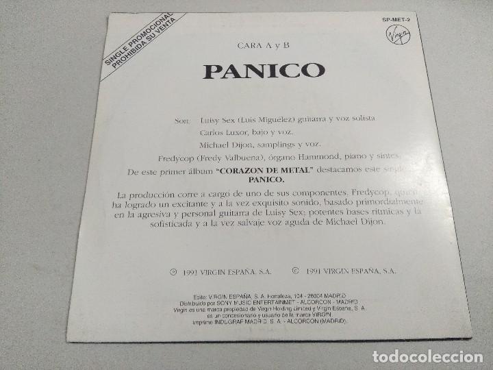 Discos de vinilo: METALICOS/PANICO/SINGLE. - Foto 3