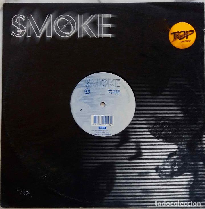Discos de vinilo: SMOKE. JOFF ROACH, REGROOVABLE. MAXI SINGLE HOLANDA 3 TEMAS - Foto 1