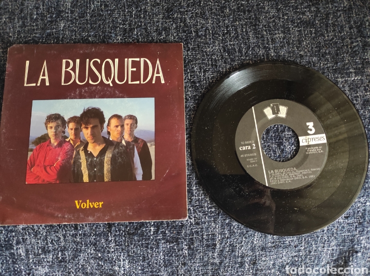 Discos de vinilo: VINILO DISCO SINGLE - LA BUSQUEDA &middot;&middot;&middot; VOLVER Q-ABIL - Foto 1