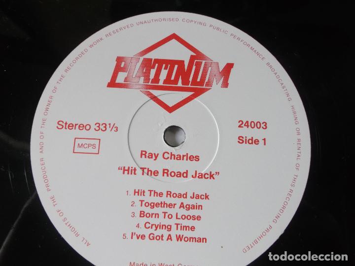 Discos de vinilo: Ray Charles &lrm;&ndash; Hit The Road Jack 1985 - Foto 3