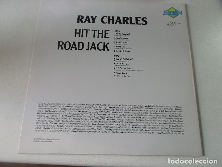 Discos de vinilo: Ray Charles &lrm;&ndash; Hit The Road Jack 1985 - Foto 4