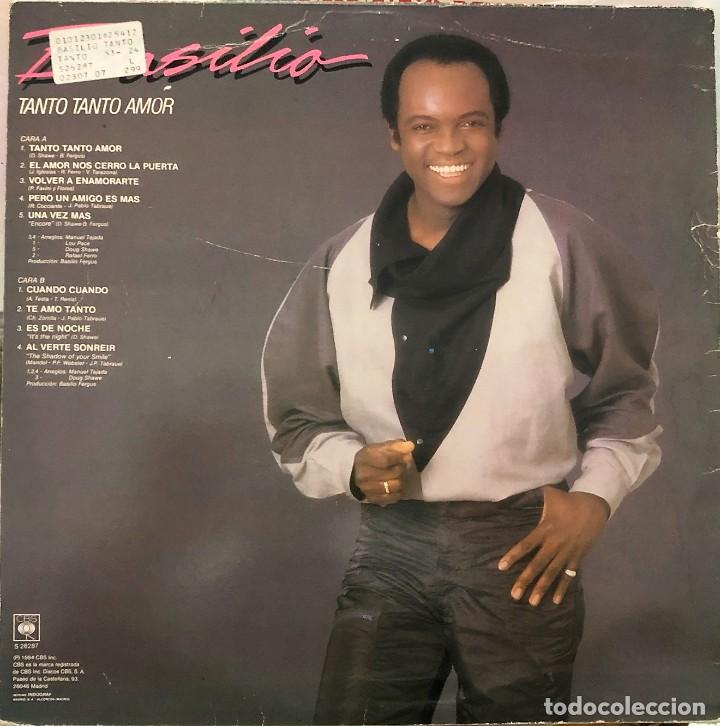 Discos de vinilo: Basilio - Tanto Tanto Amor - Foto 2
