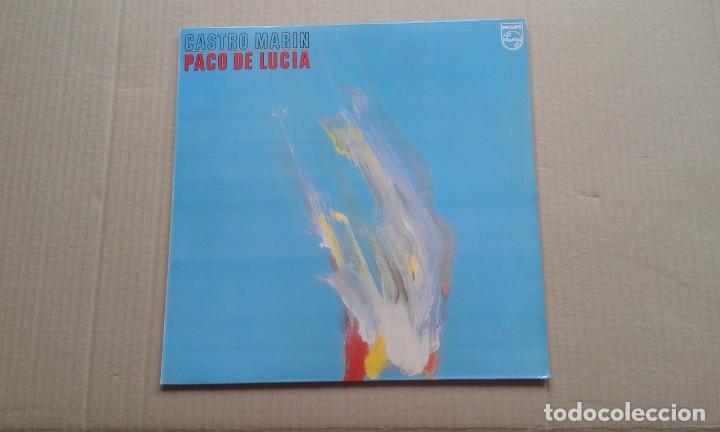 Discos de vinilo: PACO DE LUCIA - CASTRO MARIN LP 1982 - Foto 1